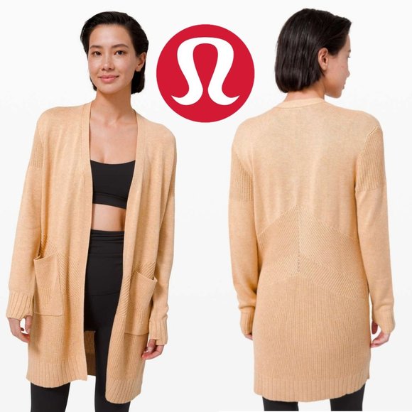 lululemon athletica Sweaters - NWT Lululemon Sincerely Yours Wrap Sweater M
